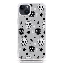 Skull-pattern- Iphone 14 Plus Tpu Uv Print Case by Ket1n9