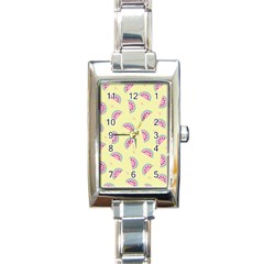 Watermelon Wallpapers  Creative Illustration And Patterns Rectangle Italian Charm Watch by Ket1n9