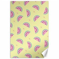 Watermelon Wallpapers  Creative Illustration And Patterns Canvas 24  X 36  by Ket1n9