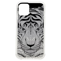 Tiger Head Iphone 12 Mini Tpu Uv Print Case	 by Ket1n9