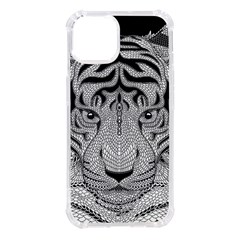 Tiger Head Iphone 14 Tpu Uv Print Case by Ket1n9