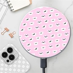 Girly Girlie Punk Skull Wireless Fast Charger(white) by Ket1n9