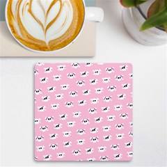 Girly Girlie Punk Skull Uv Print Square Tile Coaster  by Ket1n9