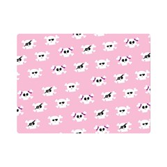 Girly Girlie Punk Skull Premium Plush Fleece Blanket (mini) by Ket1n9