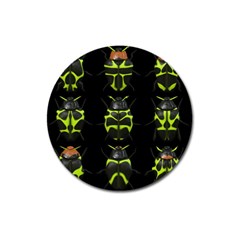 Beetles-insects-bugs- Magnet 3  (round) by Ket1n9