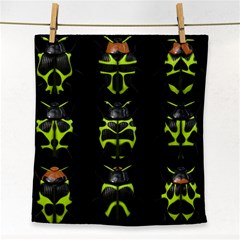 Beetles-insects-bugs- Face Towel by Ket1n9