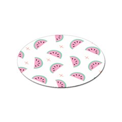 Watermelon Wallpapers  Creative Illustration And Patterns Sticker Oval (10 Pack) by Ket1n9