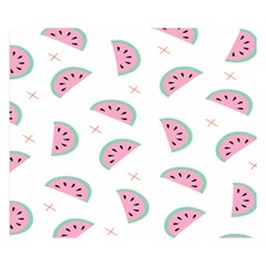 Watermelon Wallpapers  Creative Illustration And Patterns Two Sides Premium Plush Fleece Blanket (small) by Ket1n9