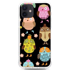 Cute Owls Pattern Iphone 12/12 Pro Tpu Uv Print Case by Ket1n9