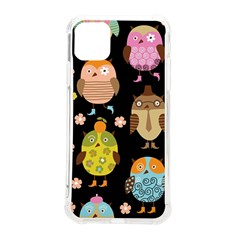 Cute Owls Pattern Iphone 11 Pro Max 6 5 Inch Tpu Uv Print Case by Ket1n9