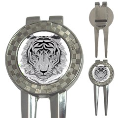 Tiger Head 3-in-1 Golf Divots by Ket1n9