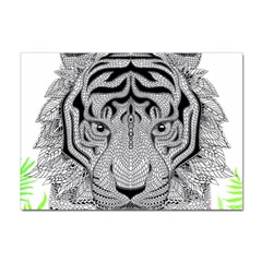 Tiger Head Sticker A4 (100 Pack) by Ket1n9