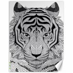 Tiger Head Canvas 12  x 16  11.86 x15.41  Canvas - 1