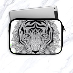 Tiger Head Apple Ipad Mini Zipper Cases by Ket1n9