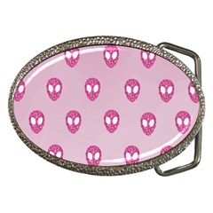 Alien Pattern Pink Belt Buckles by Ket1n9