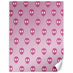 Alien Pattern Pink Canvas 18  X 24  by Ket1n9