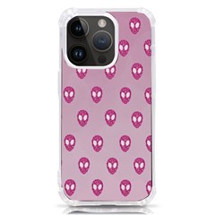 Alien Pattern Pink Iphone 14 Pro Tpu Uv Print Case by Ket1n9