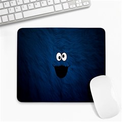 Funny Face Large Mousepad by Ket1n9