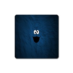 Funny Face Square Magnet