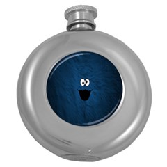 Funny Face Round Hip Flask (5 Oz) by Ket1n9