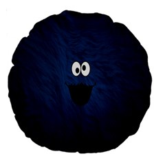 Funny Face Large 18  Premium Round Cushions by Ket1n9