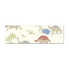 Dinosaur Art Pattern Sticker Bumper (100 Pack) by Ket1n9