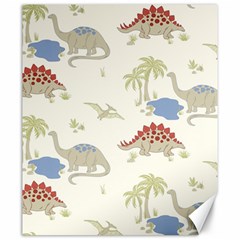 Dinosaur Art Pattern Canvas 20  X 24  by Ket1n9