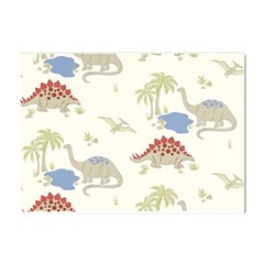 Dinosaur Art Pattern Crystal Sticker (a4) by Ket1n9