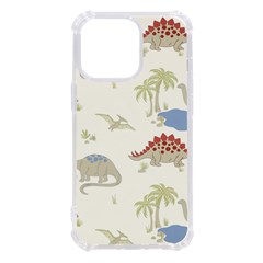 Dinosaur Art Pattern Iphone 13 Pro Tpu Uv Print Case by Ket1n9