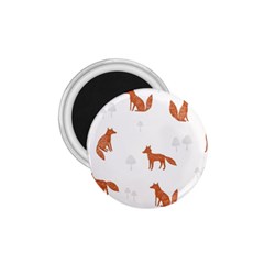 Fox Animal Wild Pattern 1 75  Magnets