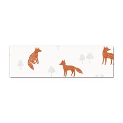 Fox Animal Wild Pattern Sticker Bumper (10 Pack) by Ket1n9