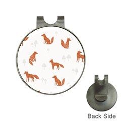 Fox Animal Wild Pattern Hat Clips With Golf Markers by Ket1n9