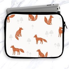 Fox Animal Wild Pattern Apple Ipad 2/3/4 Zipper Cases by Ket1n9