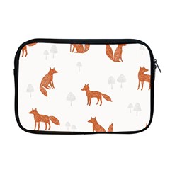 Fox Animal Wild Pattern Apple Macbook Pro 17  Zipper Case by Ket1n9