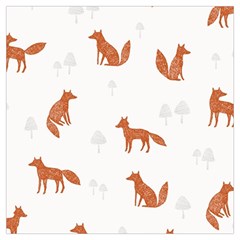 Fox Animal Wild Pattern Lightweight Scarf  by Ket1n9