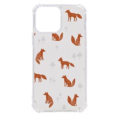 Fox Animal Wild Pattern Iphone 13 Pro Max Tpu Uv Print Case