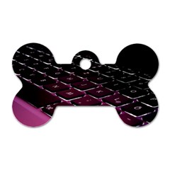 Computer Keyboard Dog Tag Bone (one Side) by Ket1n9