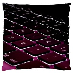 Computer Keyboard Large Cushion Case (two Sides) by Ket1n9