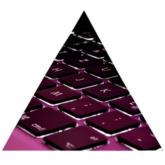 Computer Keyboard Wooden Puzzle Triangle by Ket1n9