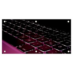 Computer Keyboard Banner And Sign 6  X 3  by Ket1n9