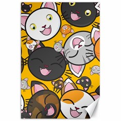 Cats-cute-kitty-kitties-kitten Canvas 20  X 30  by Ket1n9