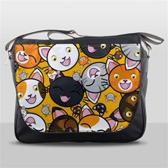 Cats-cute-kitty-kitties-kitten Messenger Bag by Ket1n9