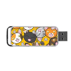 Cats-cute-kitty-kitties-kitten Portable Usb Flash (two Sides) by Ket1n9