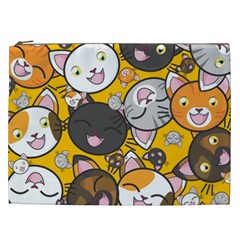 Cats-cute-kitty-kitties-kitten Cosmetic Bag (xxl) by Ket1n9