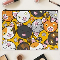 Cats-cute-kitty-kitties-kitten Cosmetic Bag (xxxl) by Ket1n9