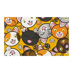 Cats-cute-kitty-kitties-kitten Banner And Sign 5  X 3  by Ket1n9