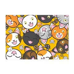 Cats-cute-kitty-kitties-kitten Crystal Sticker (a4) by Ket1n9