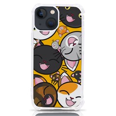 Cats-cute-kitty-kitties-kitten Iphone 13 Mini Tpu Uv Print Case by Ket1n9