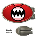 Funny Angry Money Clips (Oval)  Front