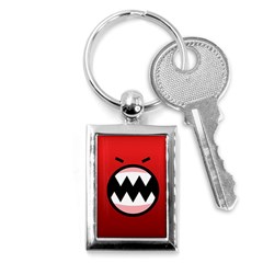 Funny Angry Key Chain (rectangle) by Ket1n9